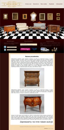 szablon Allegro - antyki